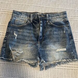 Altar'd State Vintage Wash Jean Shorts